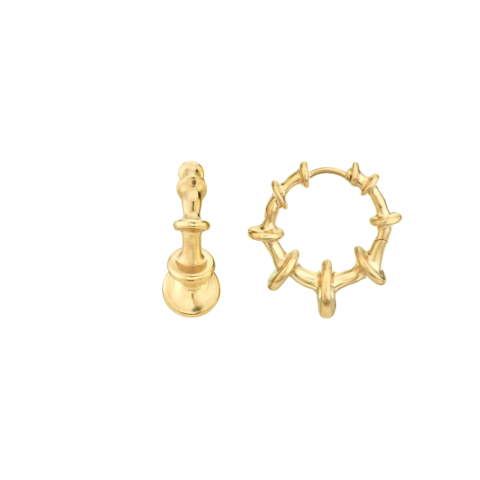 VRAM Chrona Hoops - Mini - Broken English Jewelry