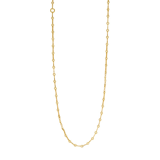 Circle Link Small Handmade Chain - 20" - Main Img