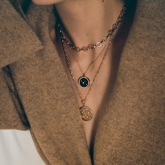 Circle Link Small Handmade Chain - 20