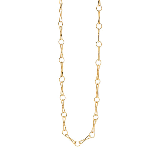 Circle Link Large Handmade Chain - Main Img