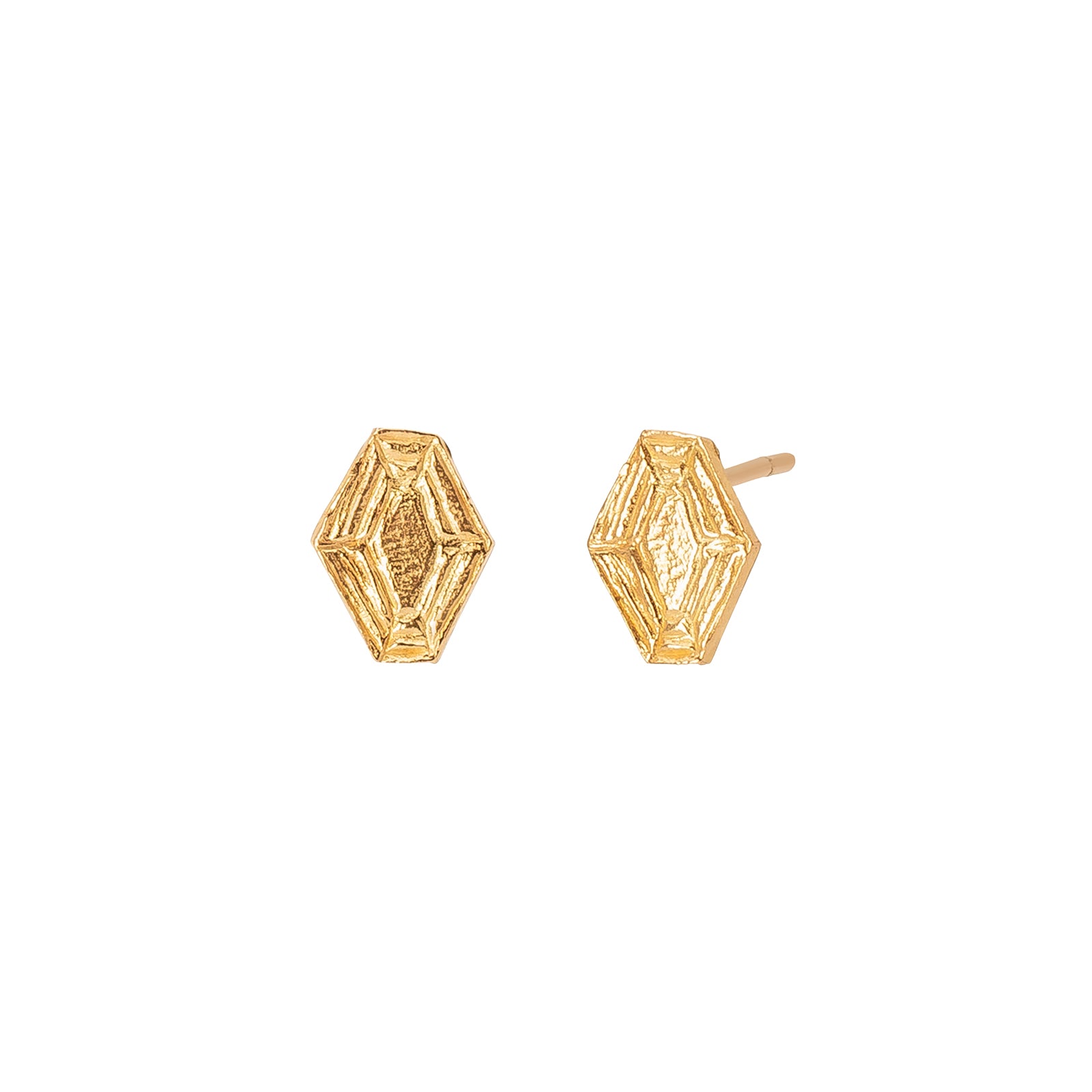 Xiao Wang Ice Cream Candy - Hexagon Shaped Earrings - Broken English Jewelry
