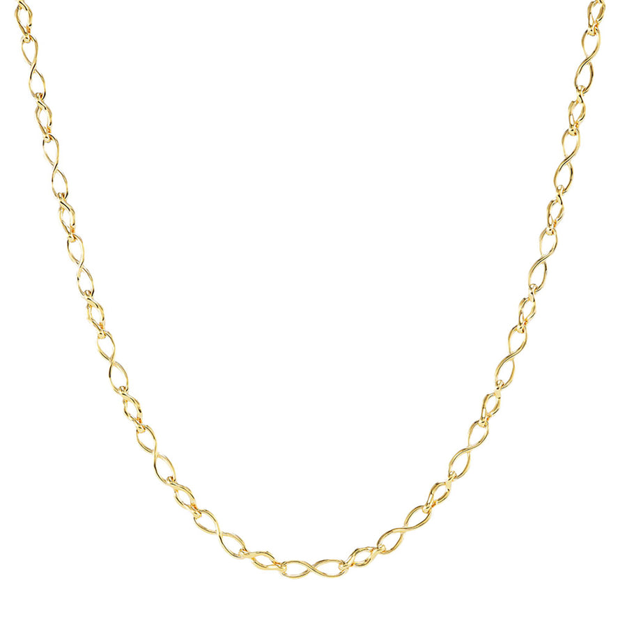 Ark Thin Infinity Chain Necklace - 24" - Necklaces - Broken English Jewelry