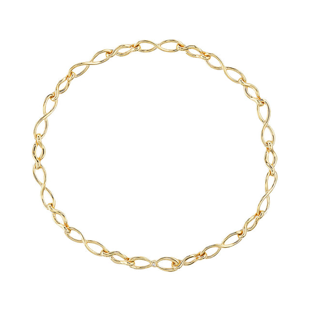 Ark Thin Infinity Chain Bracelet - 7" - Bracelets - Broken English Jewelry