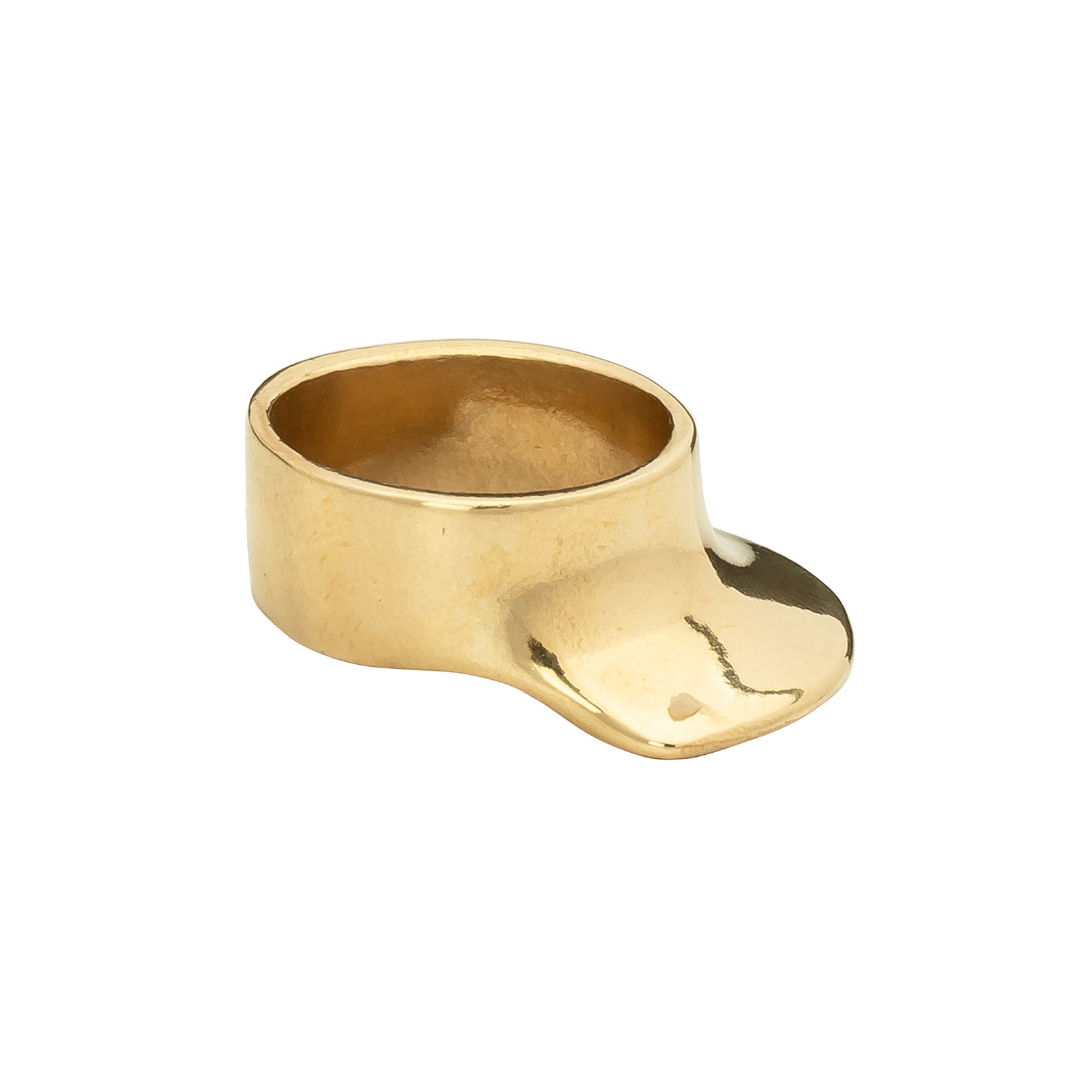 Ariana Boussard-Reifel Isidora Ring - Polished Brass - Broken English Jewelry