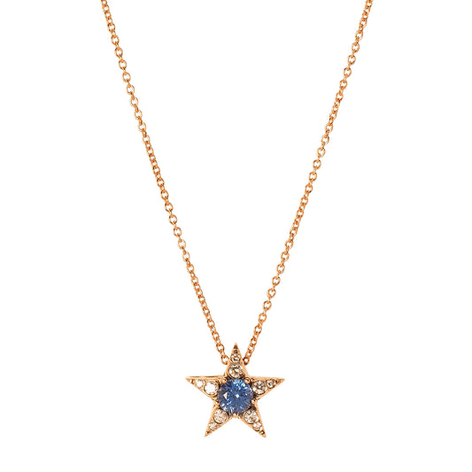 Istanbul Necklace - Sapphire & Diamond - Main Img