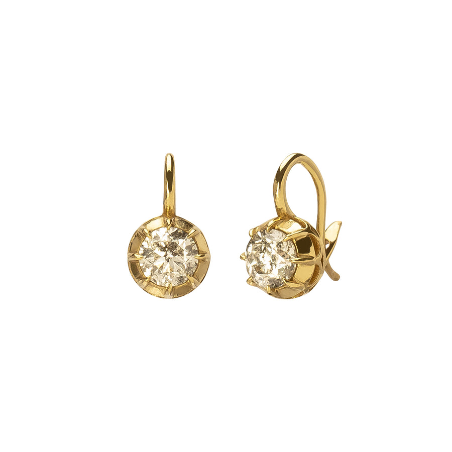 Jenna Blake Single Stud Diamond Earrings - Earrings - Broken English Jewelry
