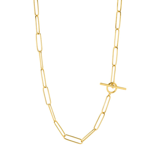 Toggle Clasp Chain Necklace - Main Img