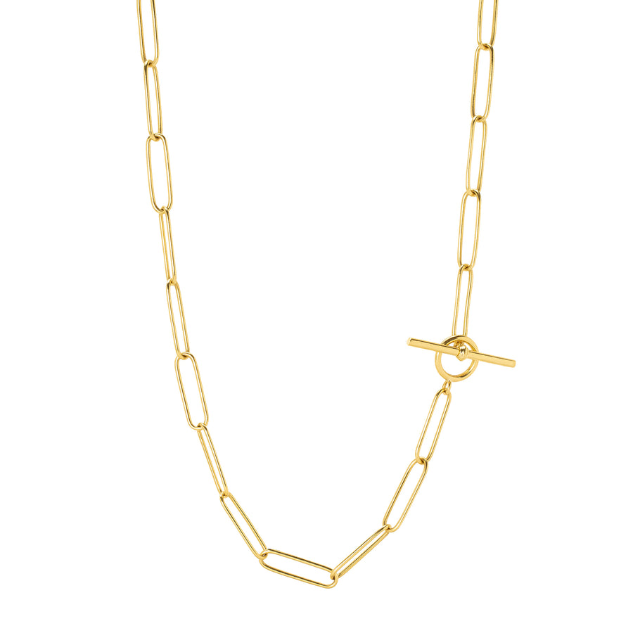 Jenna Blake Toggle Clasp Chain Necklace - Necklaces - Broken English Jewelry