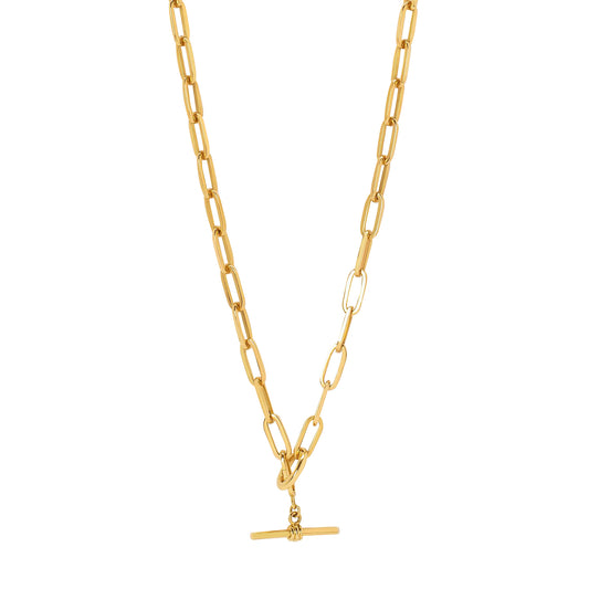 Toggle Clasp Chain Necklace - 6mm - Main Img