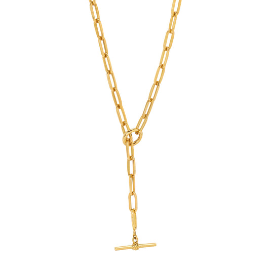 Toggle Clasp Chain Necklace - 6mm