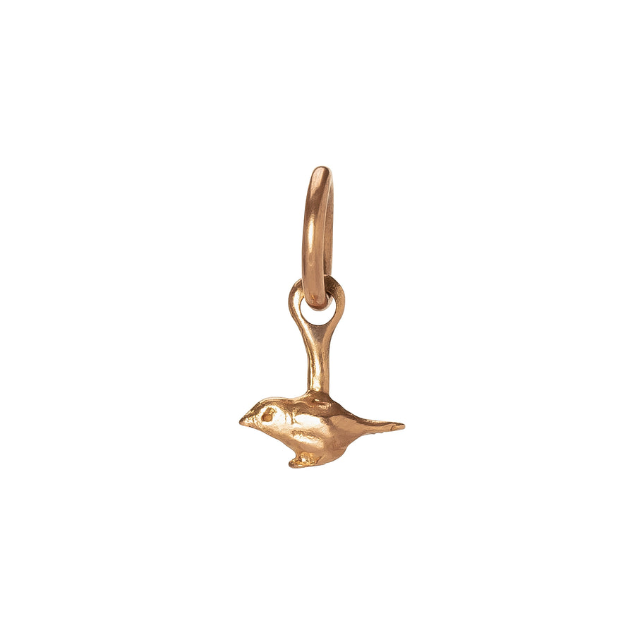 James Colarusso Small Bird Pendant - Rose Gold - Broken English Jewelry