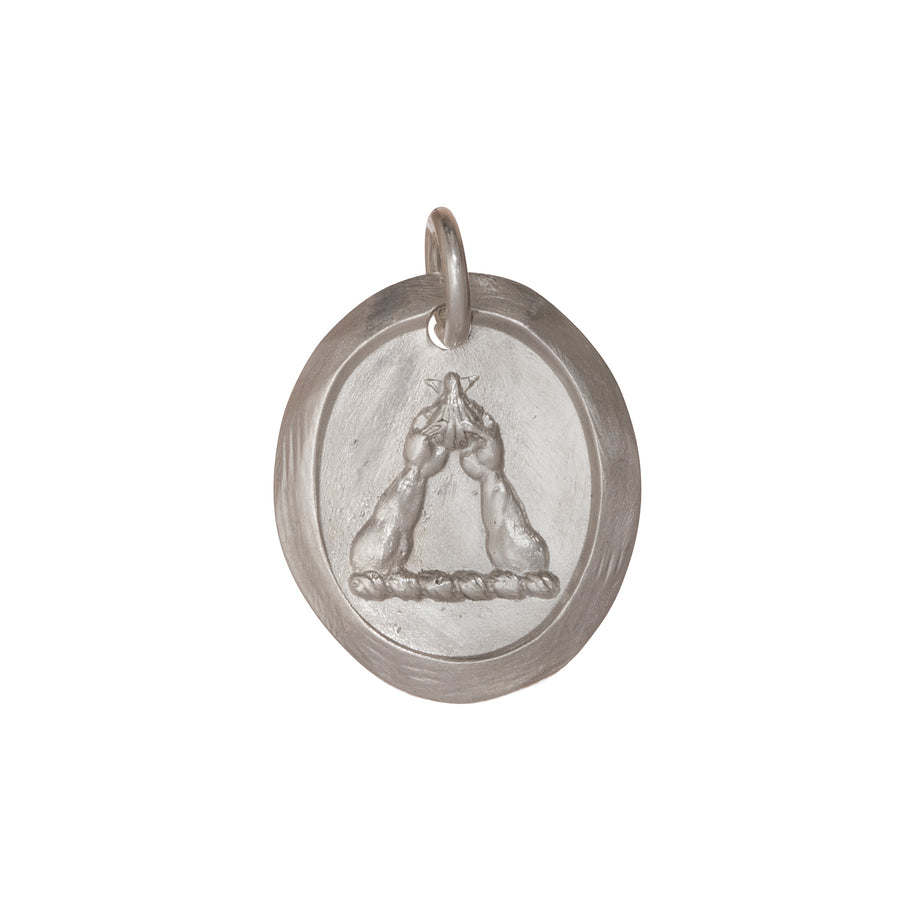 James Colarusso Poseidon Pendant - Silver - Broken English Jewelry