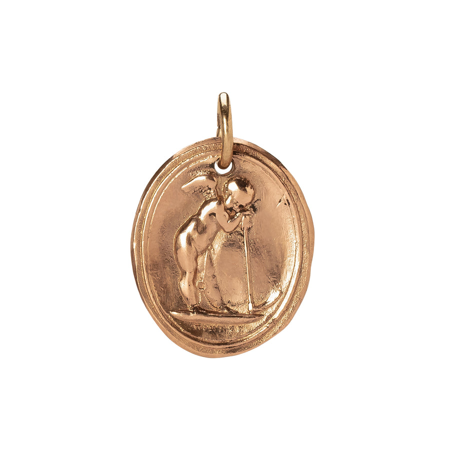 James Colarusso Angel Pendant - Rose Gold - Broken English Jewelry
