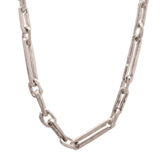 Alternating Link Chain - Silver - Main Img