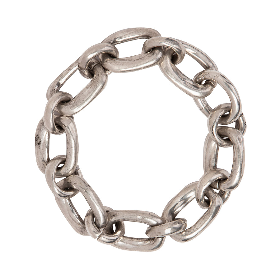 James Colarusso Large Rumble Chain - Silver - Broken English Jewelry