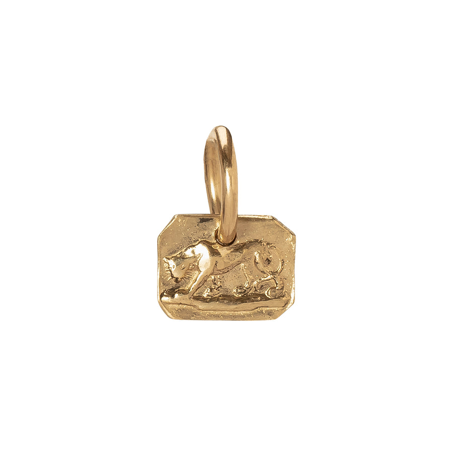 James Colarusso Lioness Pendant - Yellow Gold - Broken English Jewelry