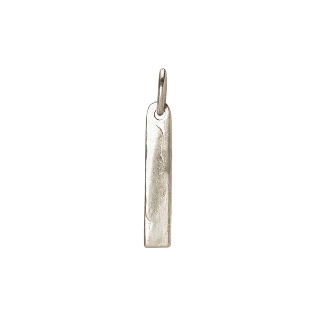 James Colarusso Small Bar Pendant - Silver - Broken English Jewelry