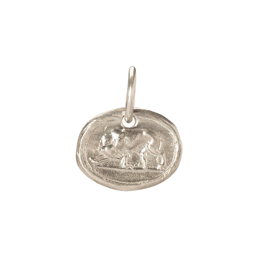 Romulus & Remus Pendant - Silver - Main Img