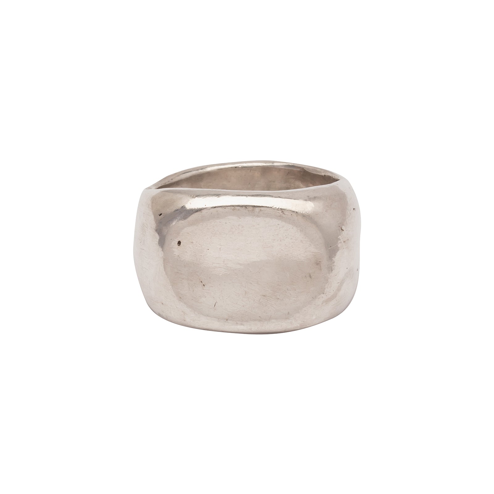 James Colarusso Small Concave Ring - Silver - Broken English Jewelry
