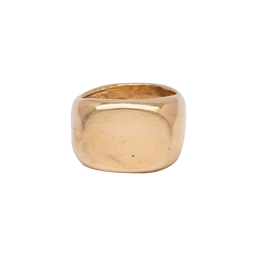 James Colarusso Small Concave Ring - Gold - Broken English Jewelry