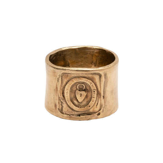 Vous Ete Cle Ring - Yellow Gold - Main Img