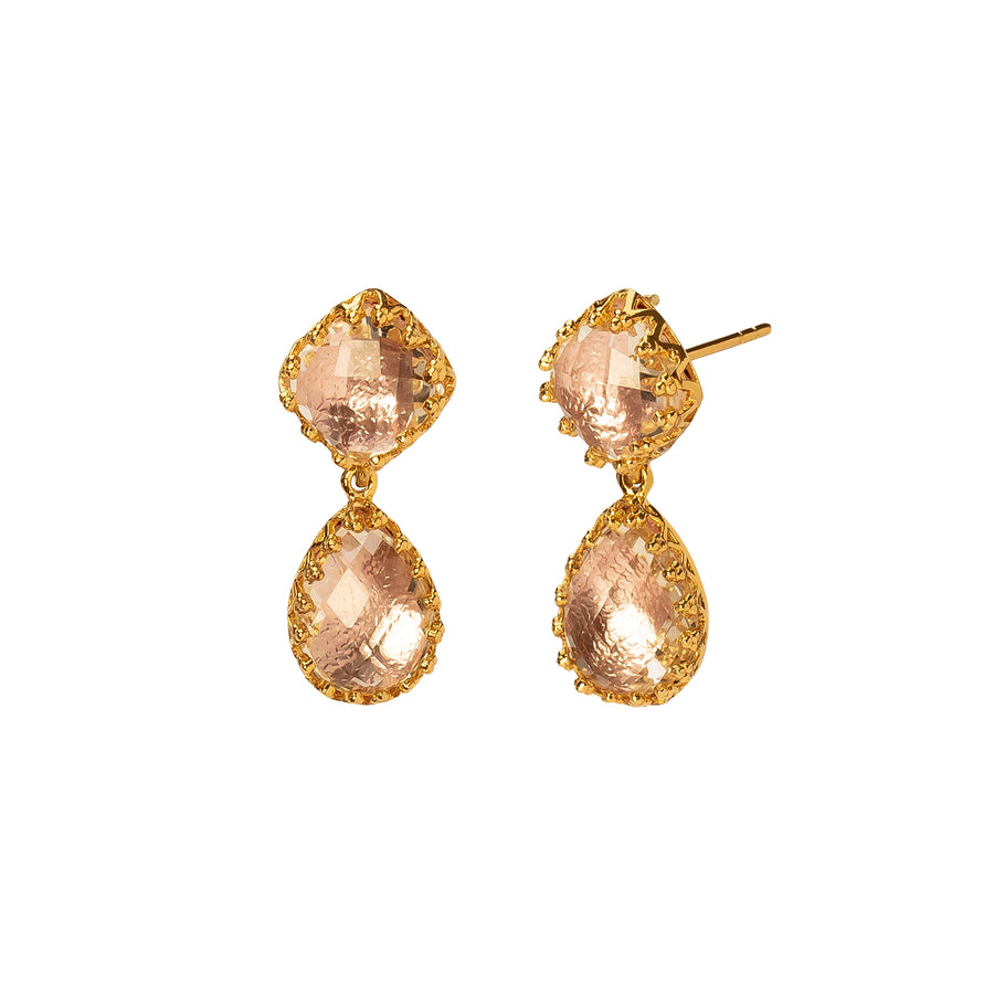 Larkspur & Hawk Jane Small Day Night Earrings - Blush - Earrings - Broken English Jewelry