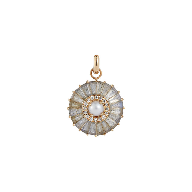 Storrow Emily Charm - Labradorite - Charms & Pendants - Broken English Jewelry