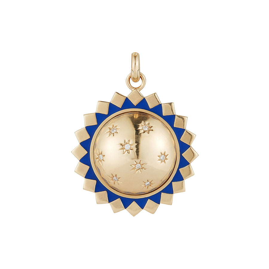 Storrow Celestial Orb Mildred Medallion - Diamond - Charms & Pendants - Broken English Jewelry