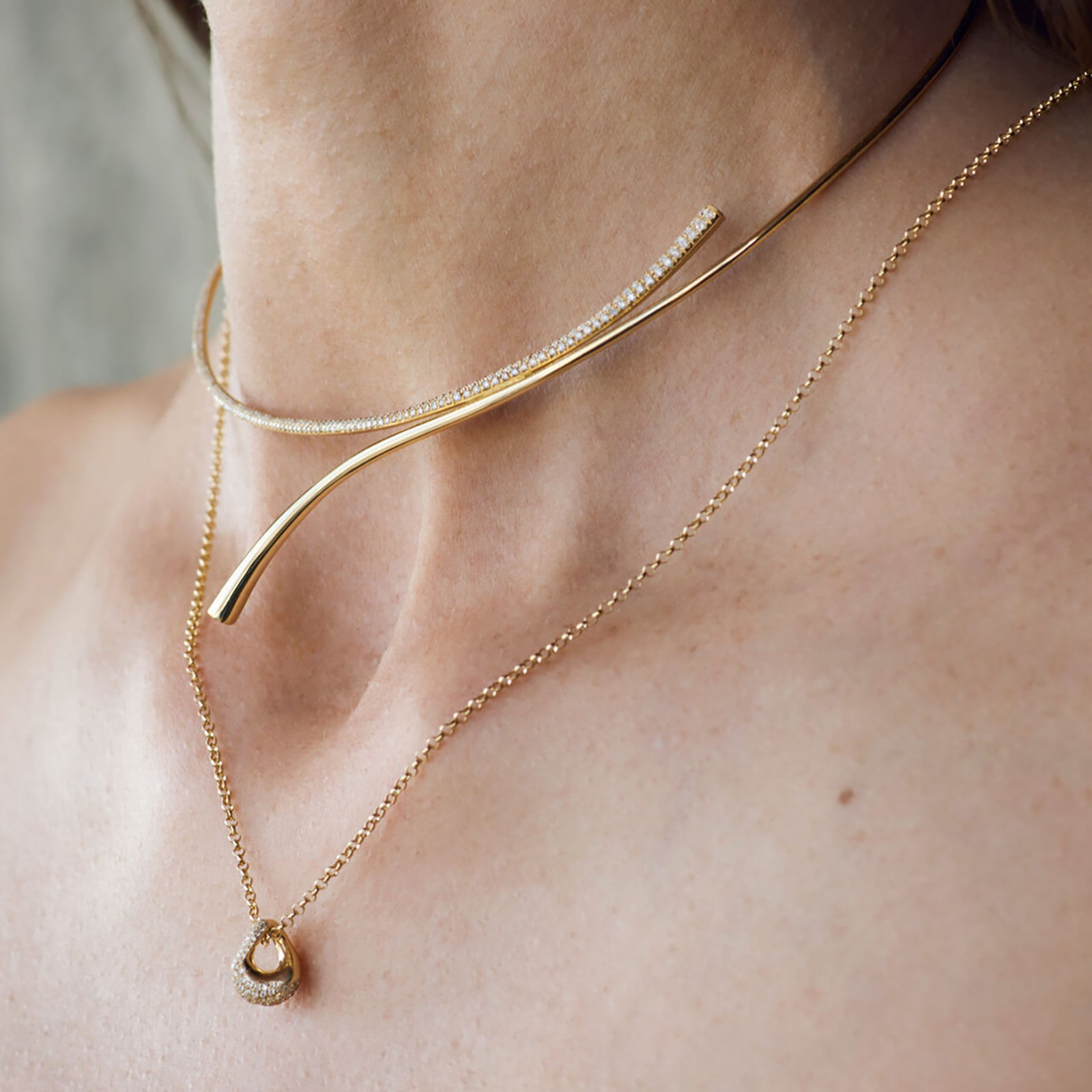 Kloto Lucid Diamond Necklace - Necklaces - Broken English Jewelry