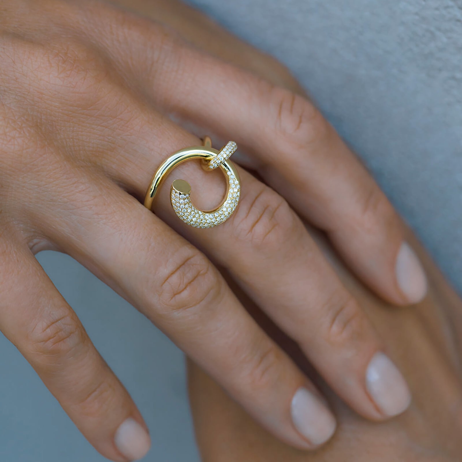 Kloto Radiant Diamond Ring - Rings - Broken English Jewelry