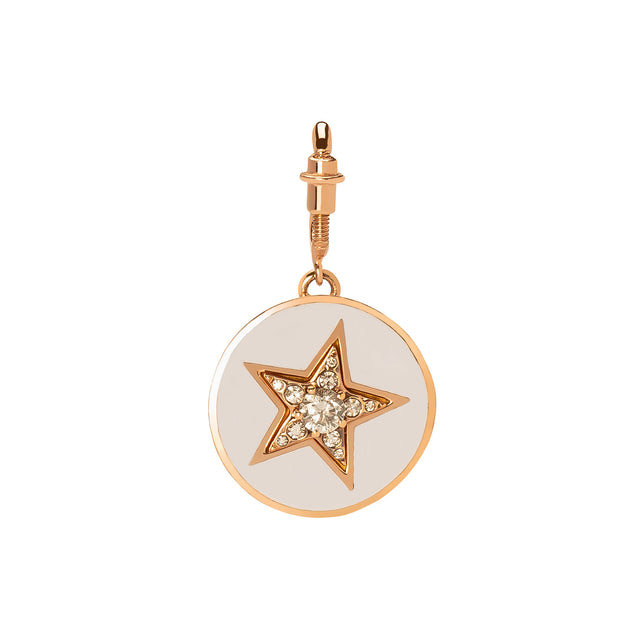 Selim Mouzannar Kastak Star Charm - Lilac Enamel - Charms & Pendants - Broken English Jewelry