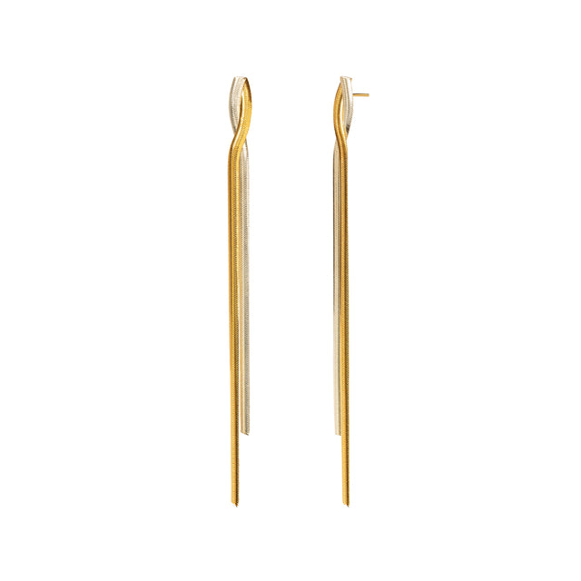 Maggoosh Twister Maxi Earrings - Earrings - Broken English Jewelry