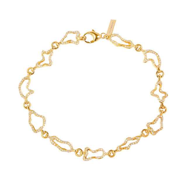 Patcharavipa Decoupes Diamant Bracelet - Bracelets - Broken English Jewelry