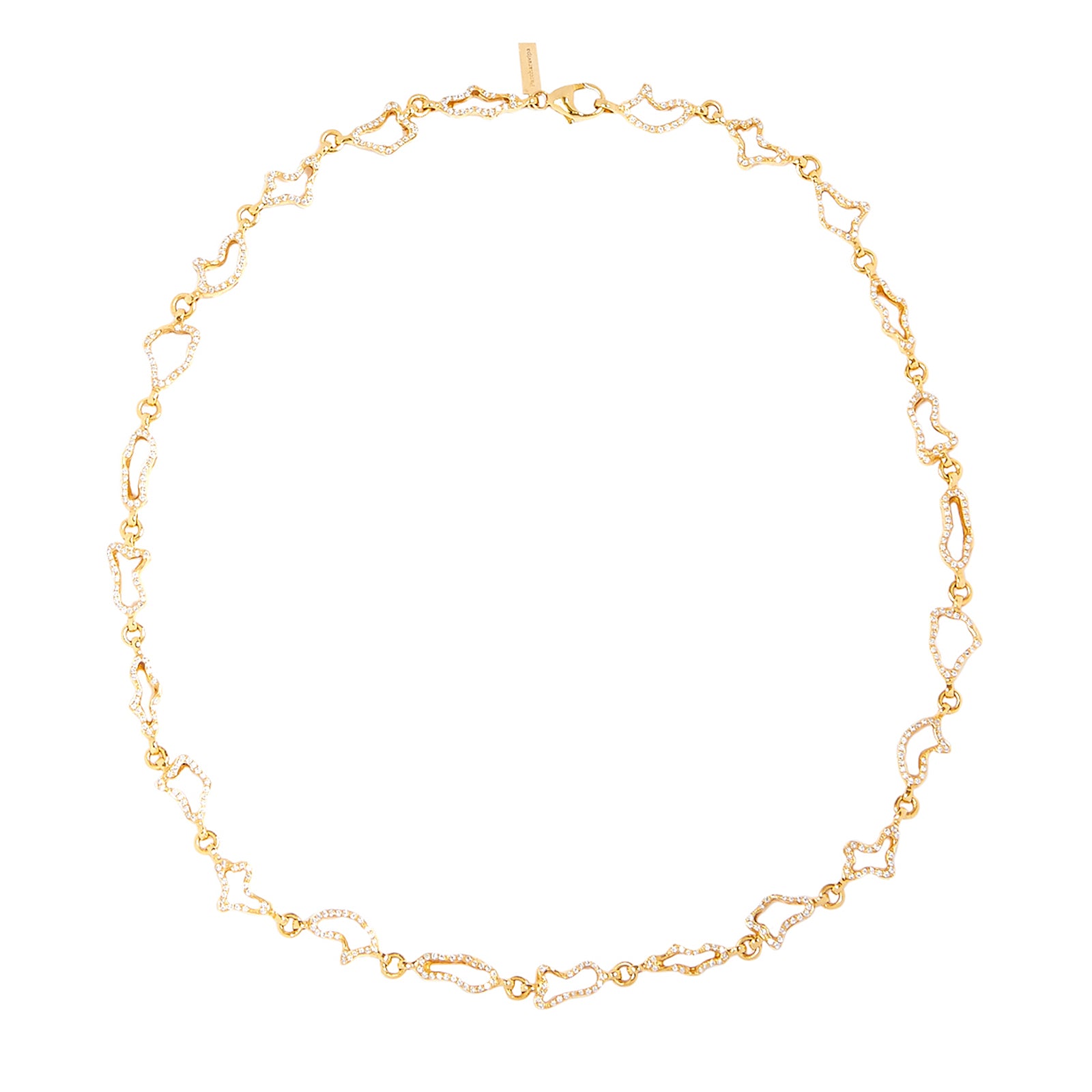 Patcharavipa Decoupes Diamant Necklace - Necklaces - Broken English Jewelry