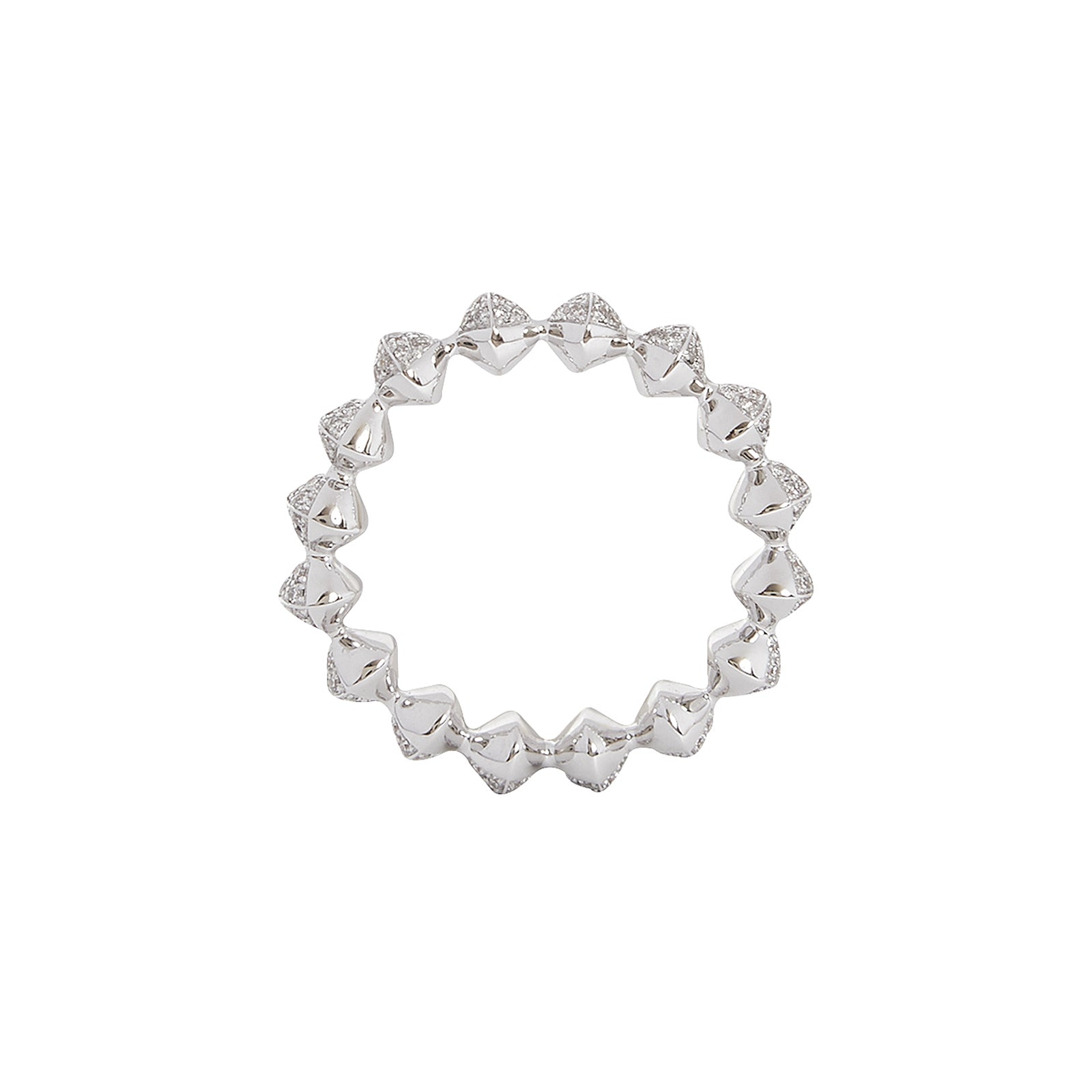 Patcharavipa Les Dunes Diamant Ring - White Gold - Rings - Broken English Jewelry