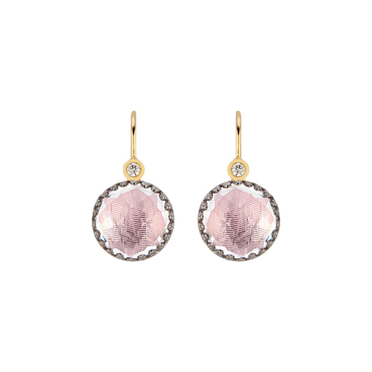Small Olivia Button Earrings - Main Img