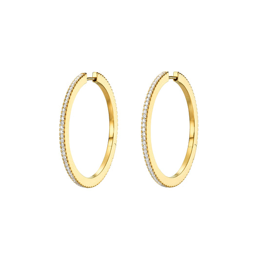 Solo Hoop Earrings - Large - Main Img