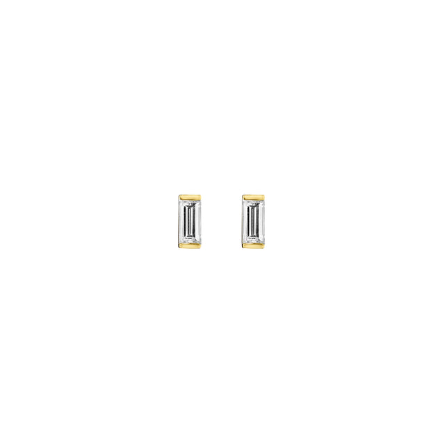 Cadar Light Stud Diamond Earrings - Earrings - Broken English Jewelry