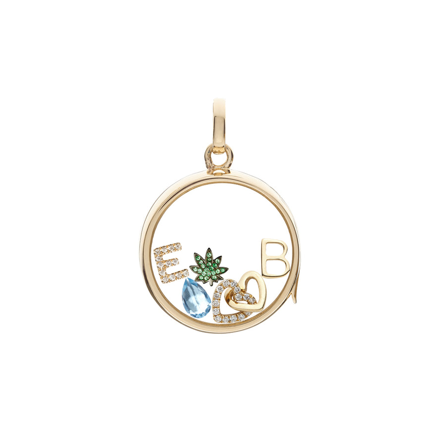 Loquet Hemp Leaf Charm - Broken English Jewelry