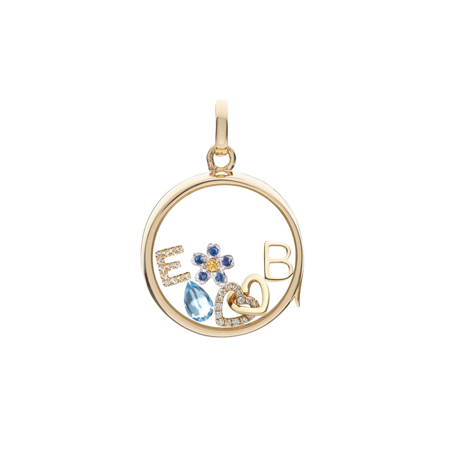 Loquet Forget Me Not Charm - Broken English Jewelry