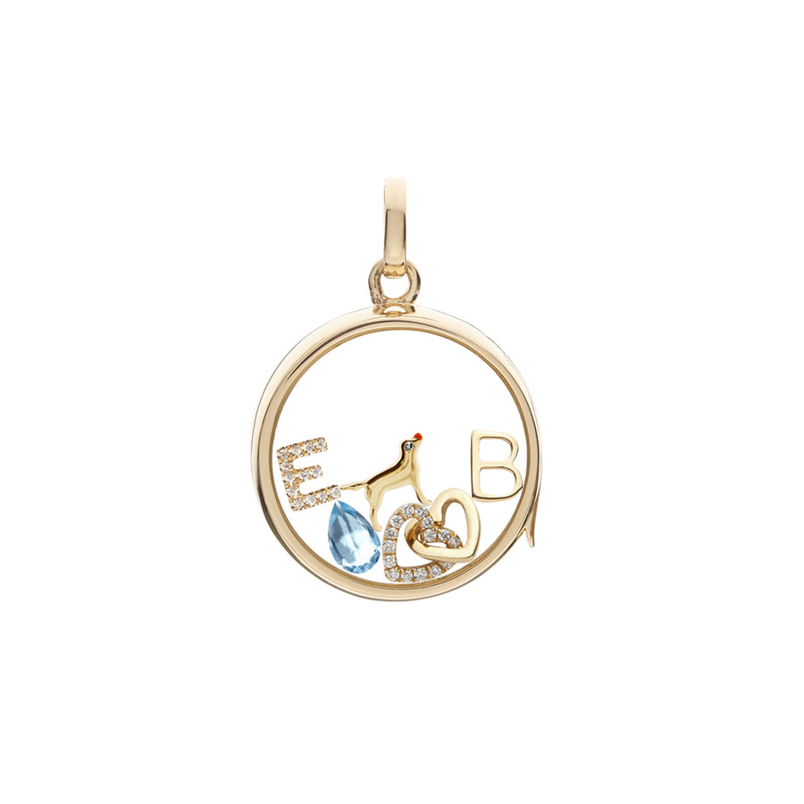 Loquet Labrador Charm - Broken English Jewelry