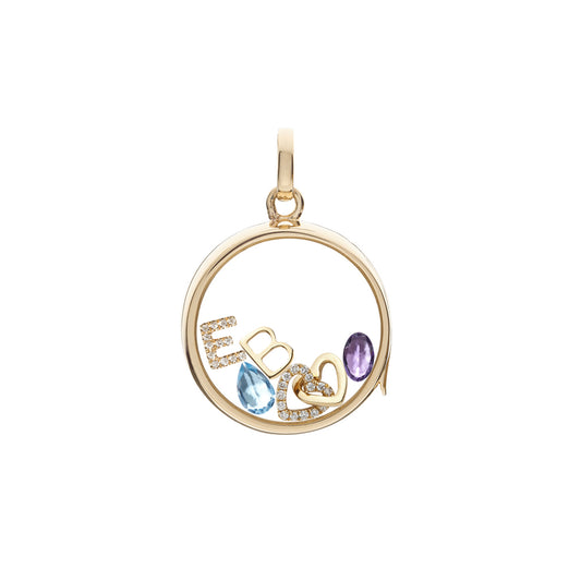 Amethyst Charm