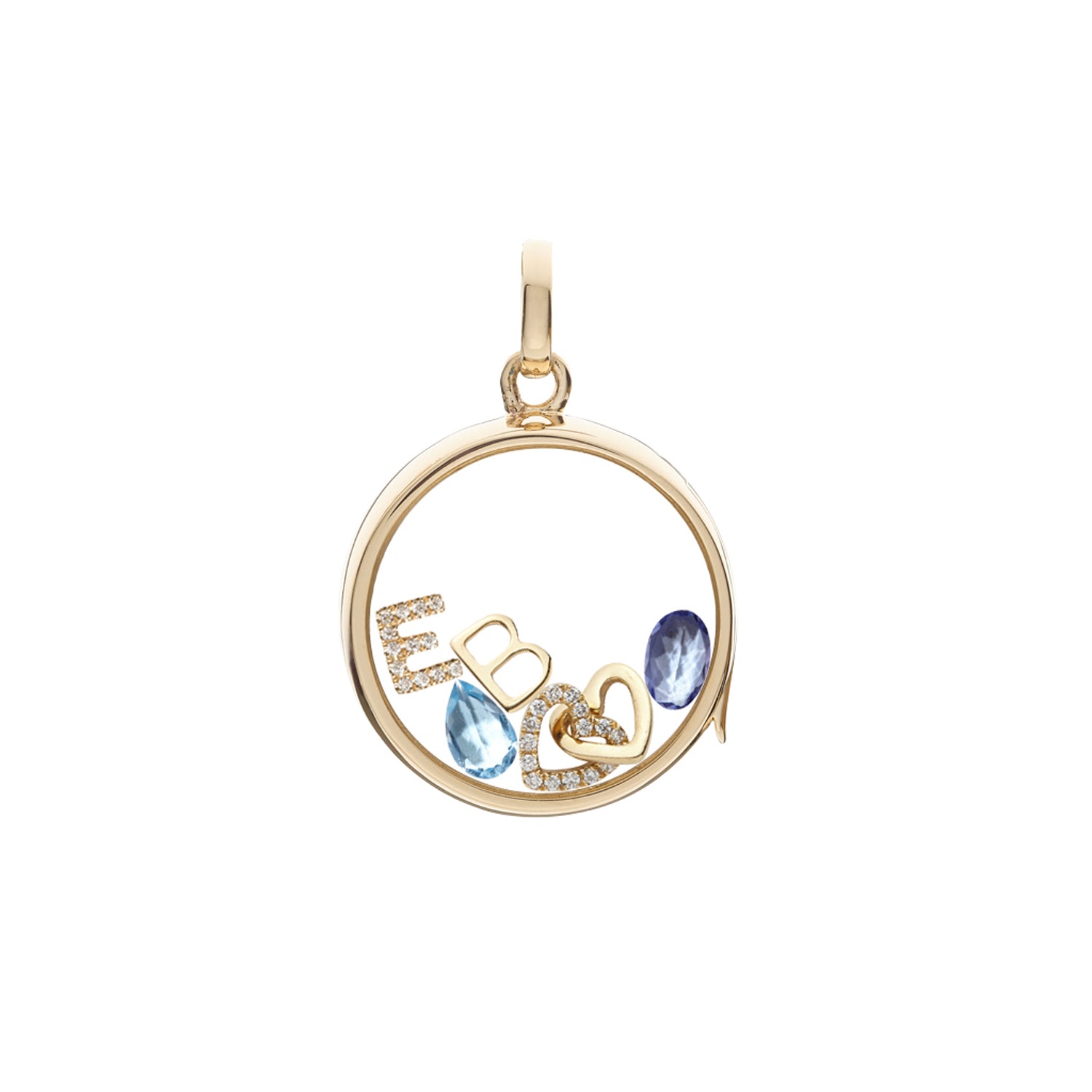 Loquet Tanzanite December Birthstone Charm - Broken English Jewelry