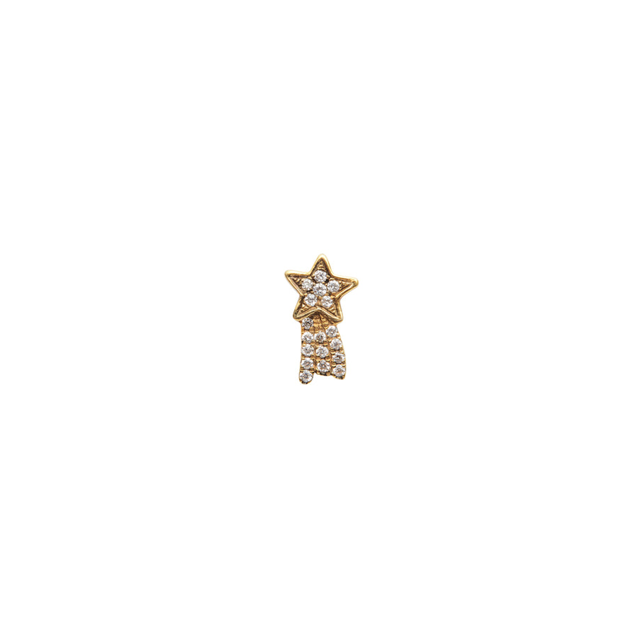 Loquet Diamond Shooting Star Charm - Broken English Jewelry