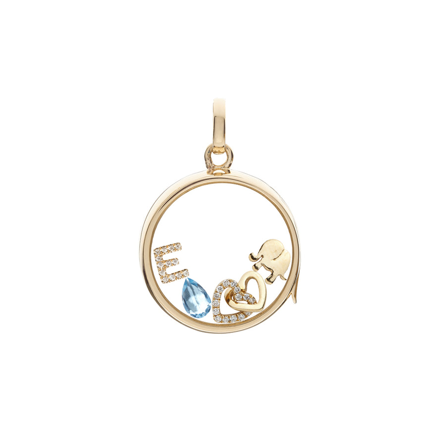 Loquet Elephant Charm - Broken English Jewelry