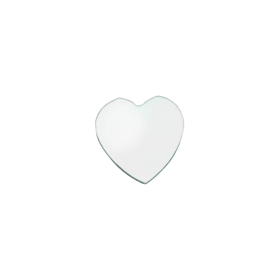 Loquet Mother of Pearl Heart Charm - Broken English Jewelry