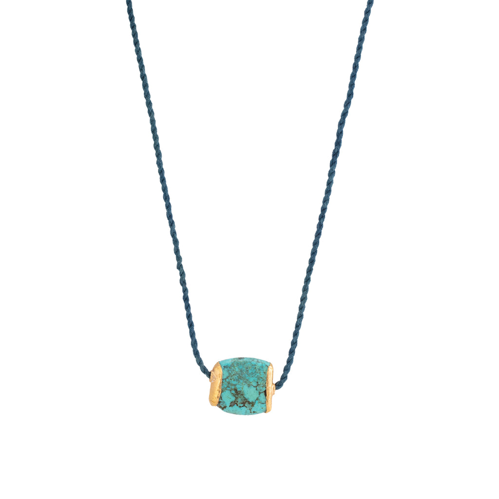 Turquoise Rock Necklace