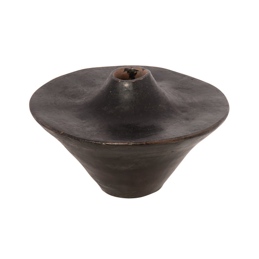 Black Fired Burnished Terracotta Vessel - II - Main Img