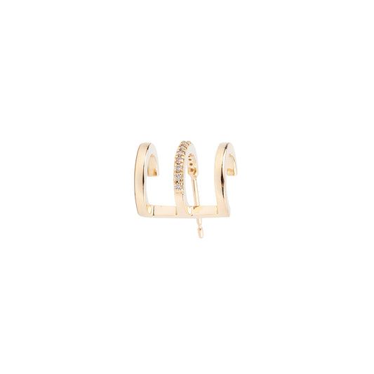 Manhattan Earring - Diamond - Main Img