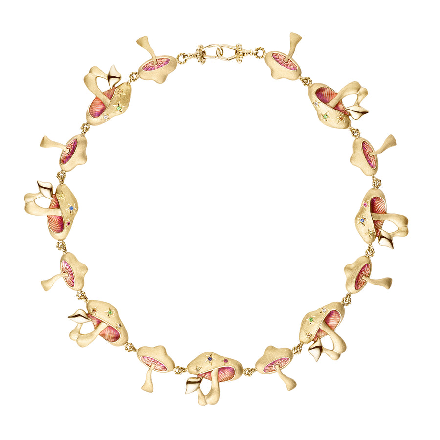 Marie Lichtenberg Mushroom Chain - 14.5" - Necklaces - Broken English Jewelry
